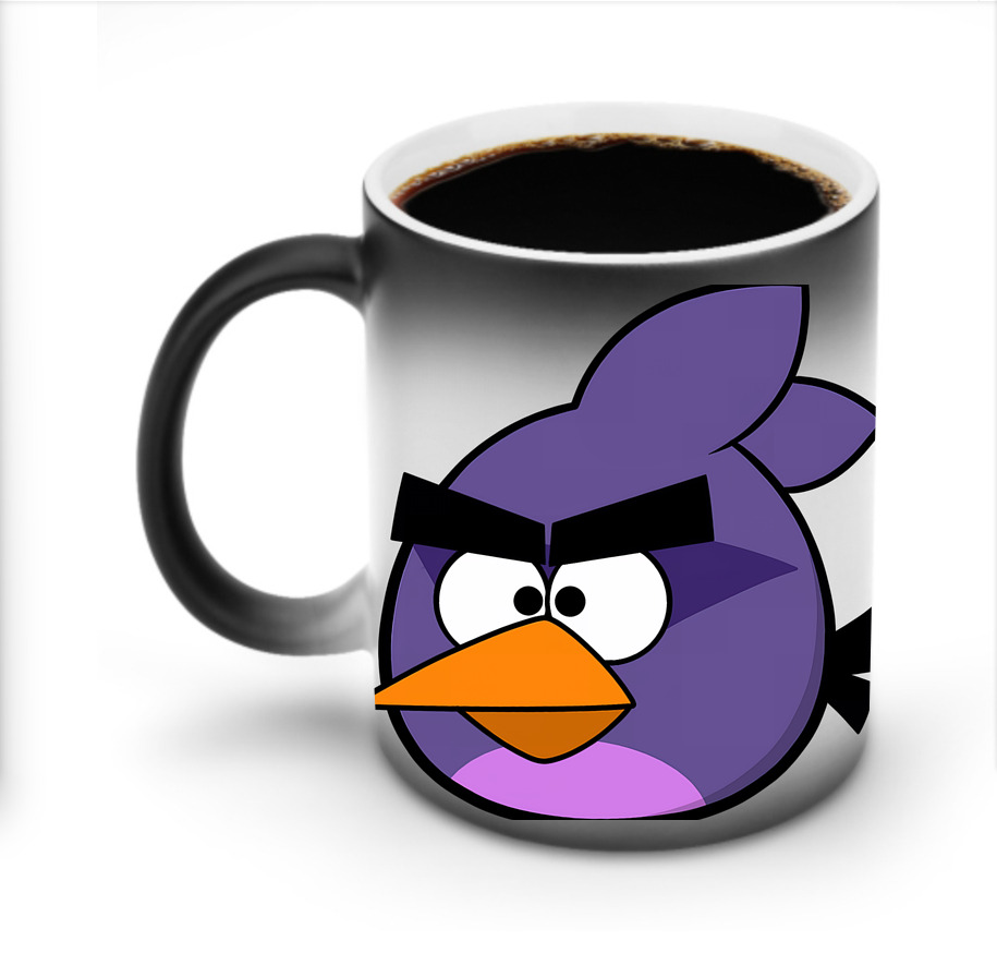 （画像用） Angry Birds アングリーバード 温度変色マグカップ