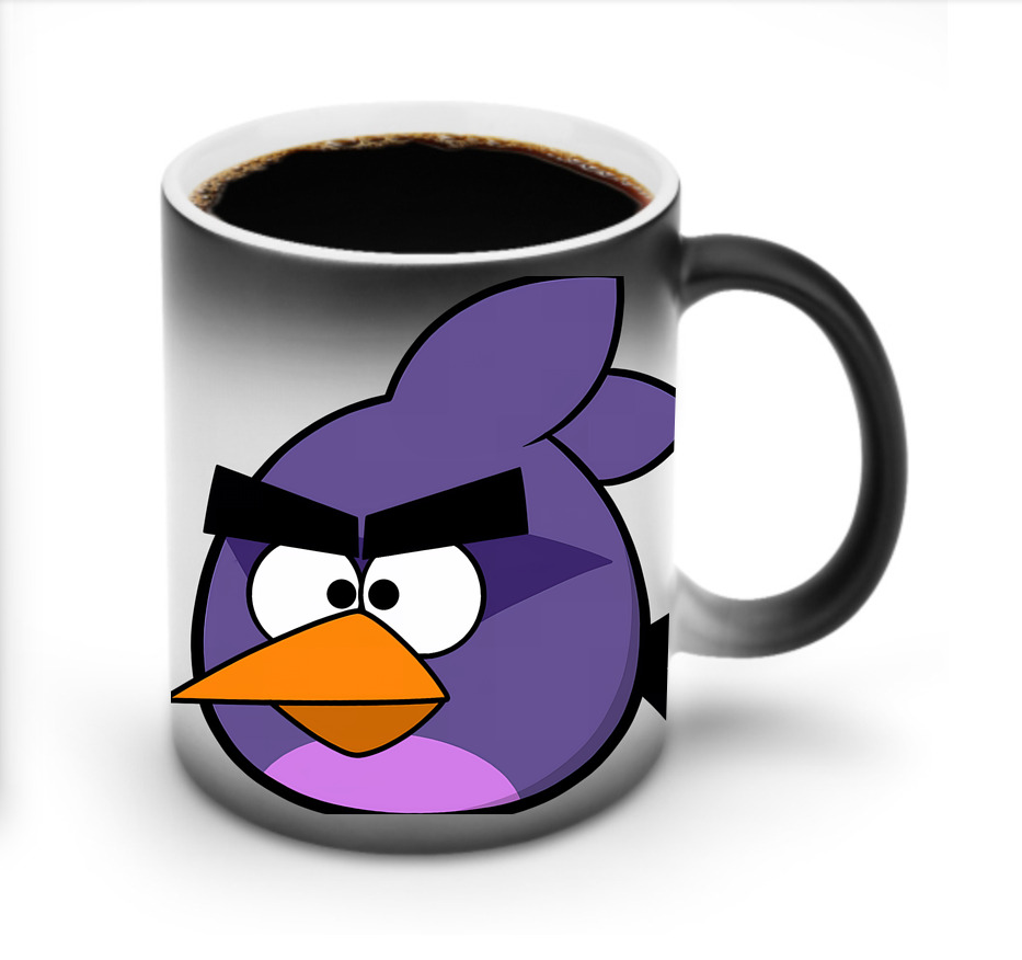 （画像用） Angry Birds アングリーバード 温度変色マグカップ