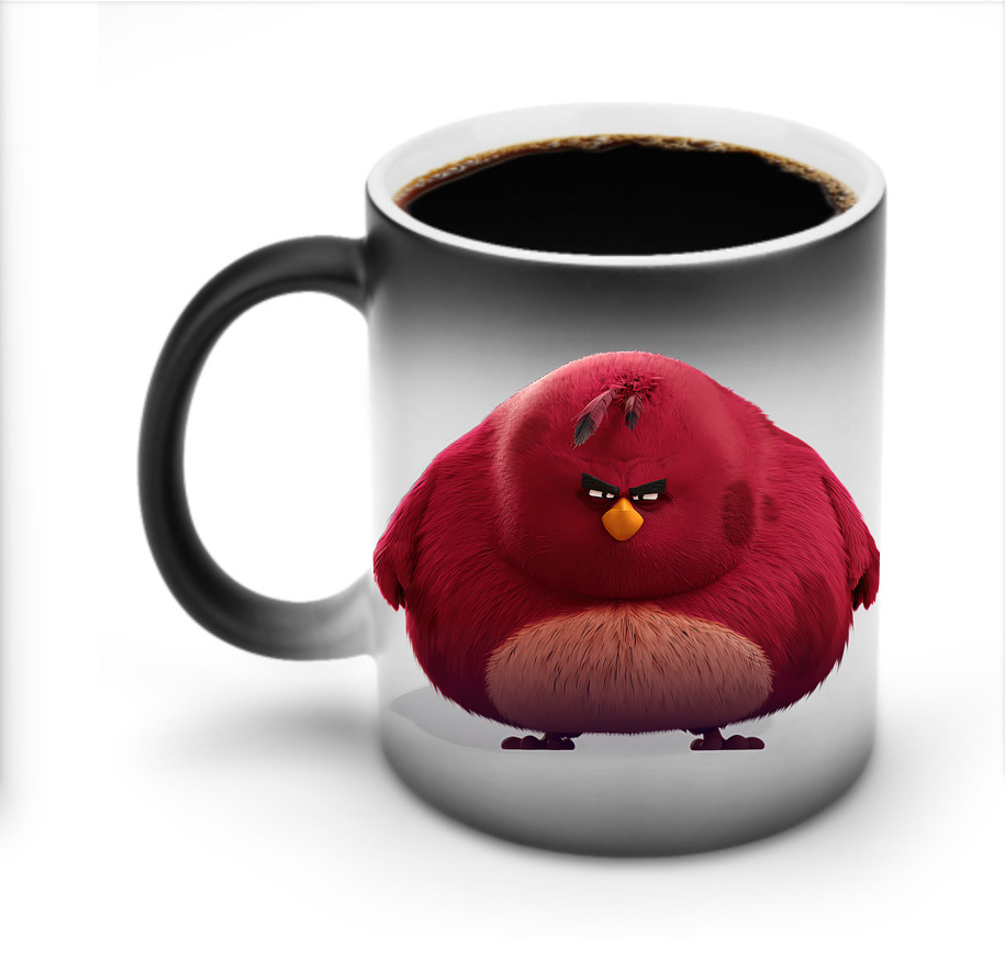 （画像用） Angry Birds アングリーバード 温度変色マグカップ