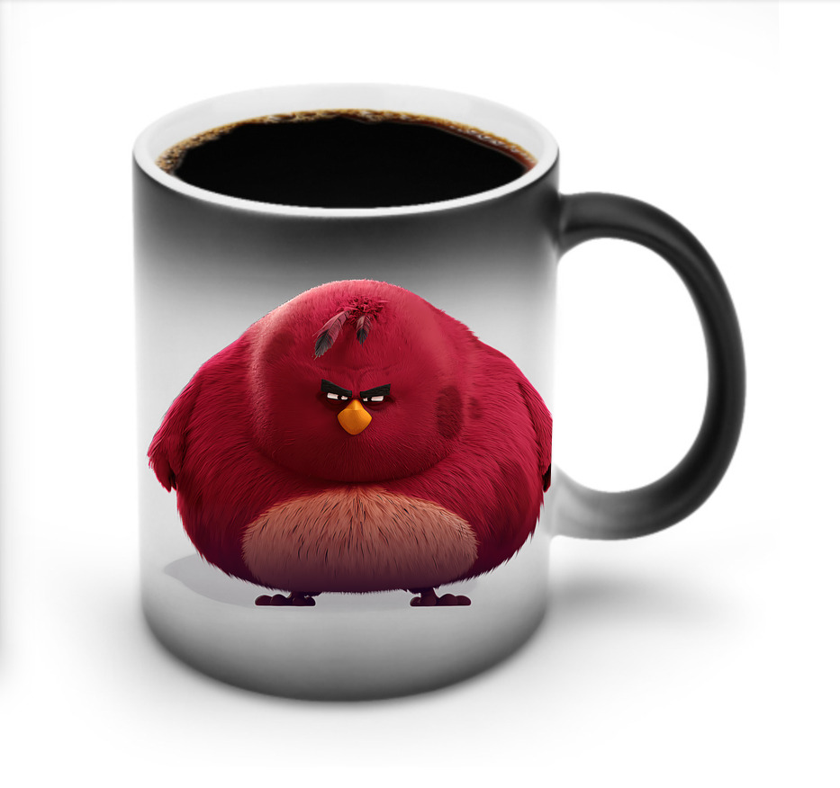 （画像用） Angry Birds アングリーバード 温度変色マグカップ