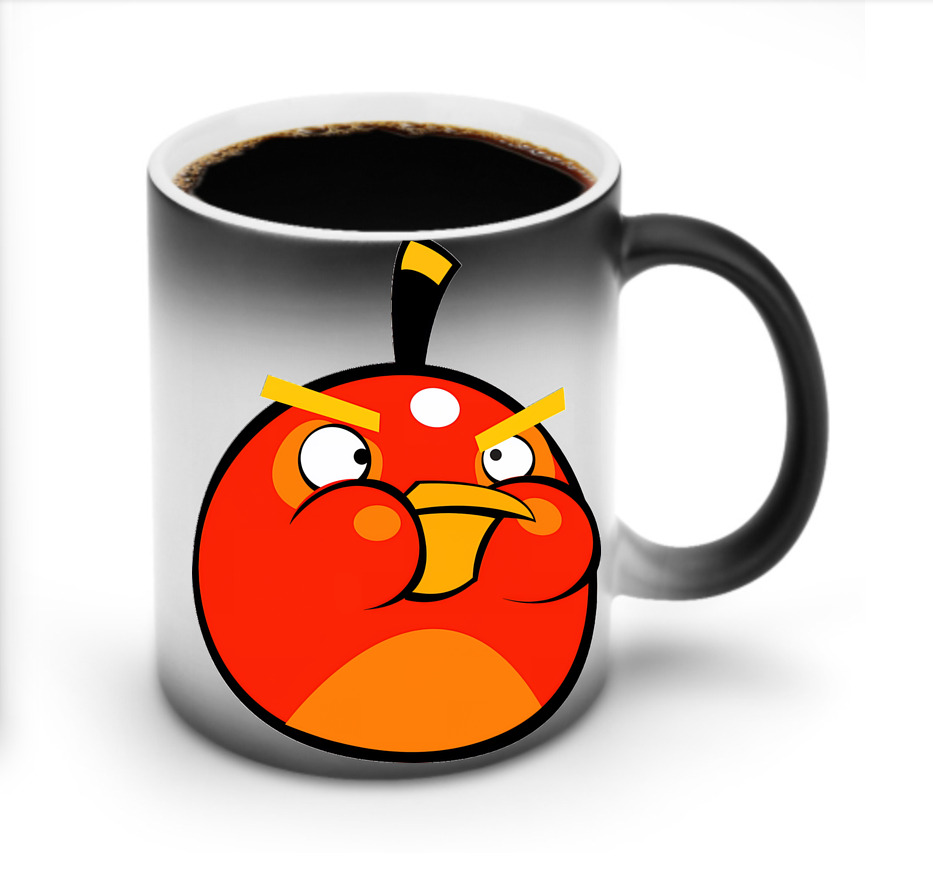 （画像用） Angry Birds アングリーバード 温度変色マグカップ