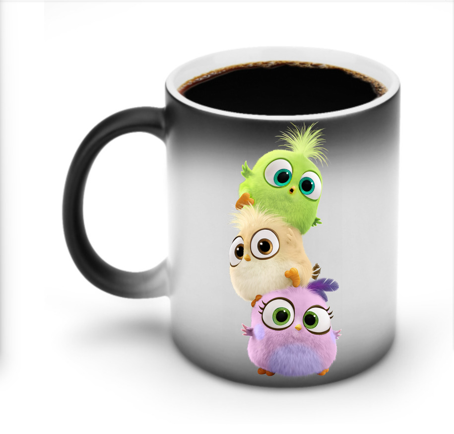（画像用） Angry Birds アングリーバード 温度変色マグカップ