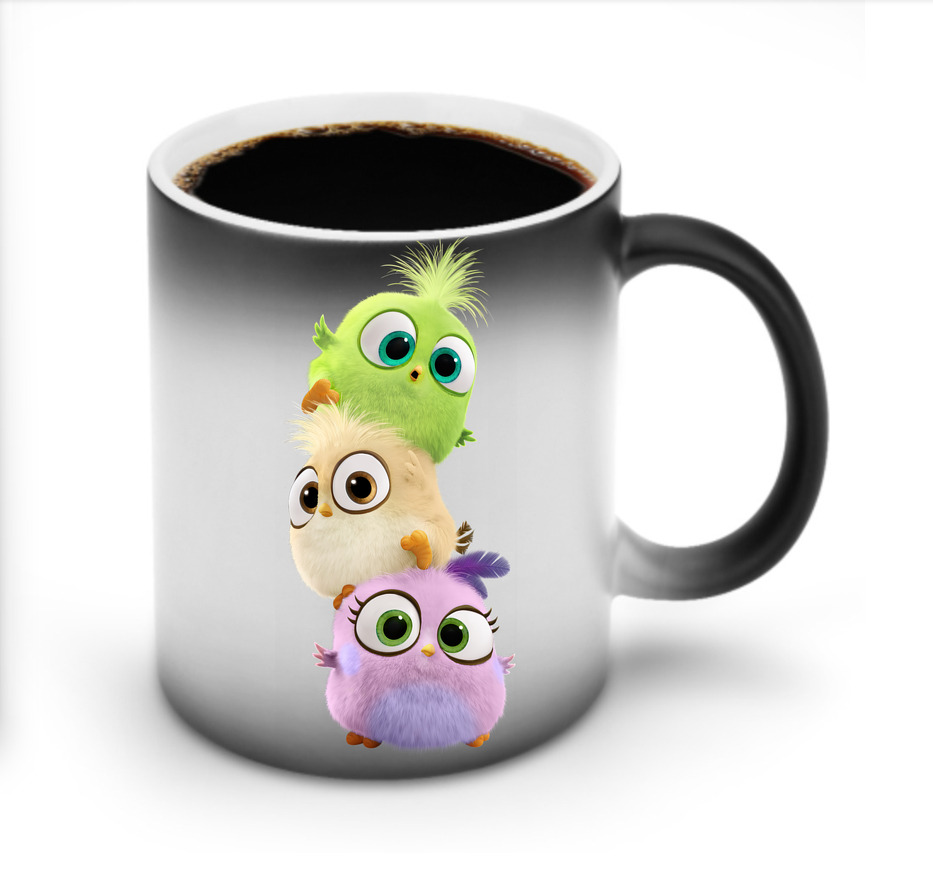 （画像用） Angry Birds アングリーバード 温度変色マグカップ