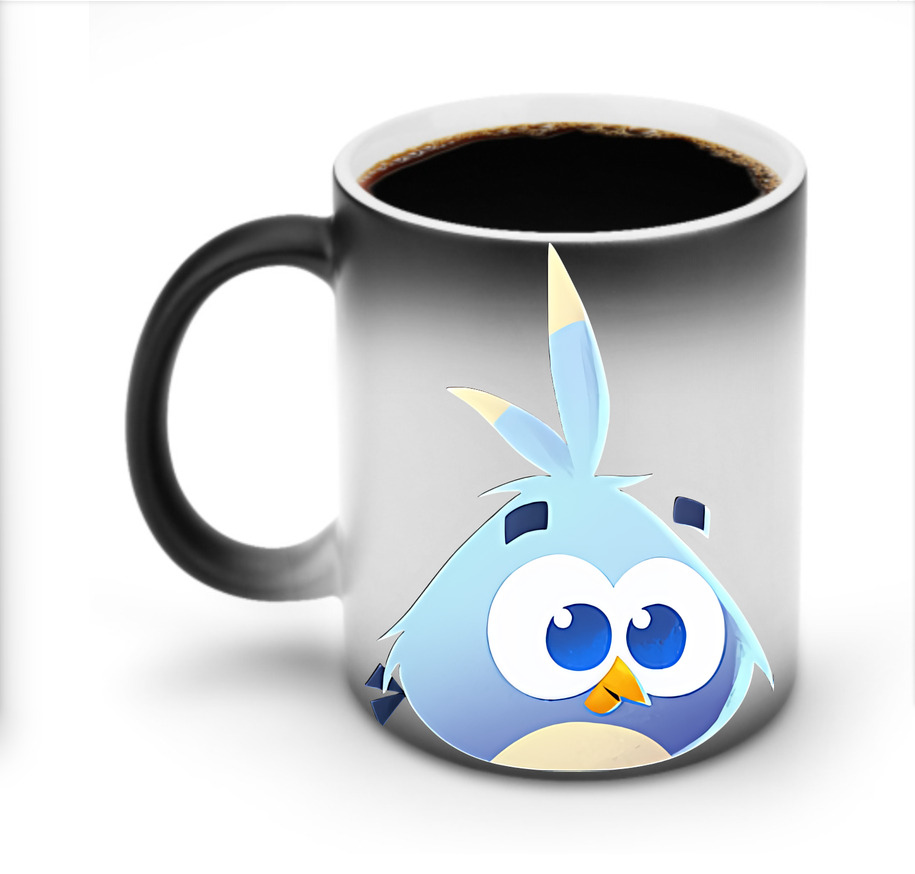 （画像用） Angry Birds アングリーバード 温度変色マグカップ