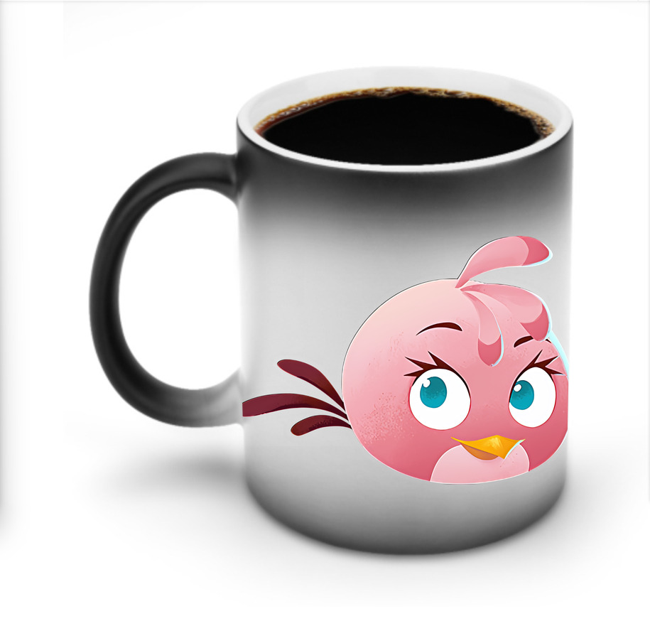 （画像用） Angry Birds アングリーバード 温度変色マグカップ