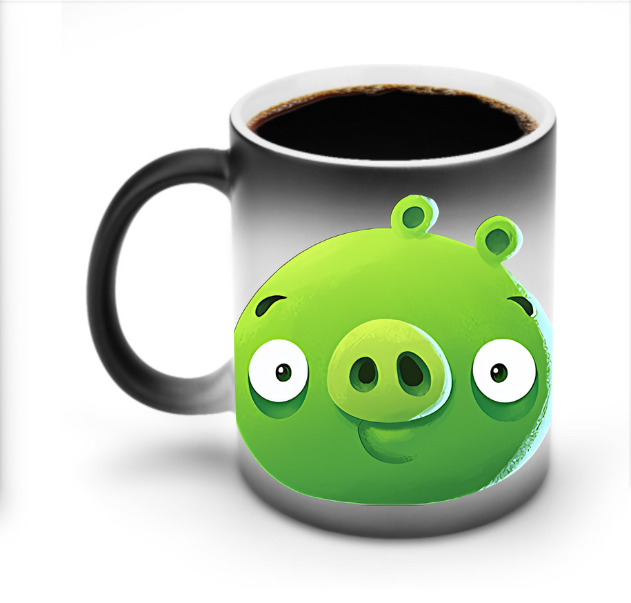 （画像用） Angry Birds アングリーバード 温度変色マグカップ