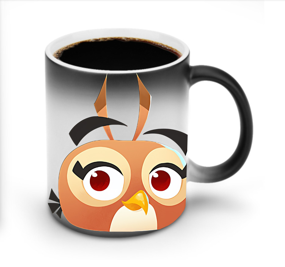 （画像用） Angry Birds アングリーバード 温度変色マグカップ