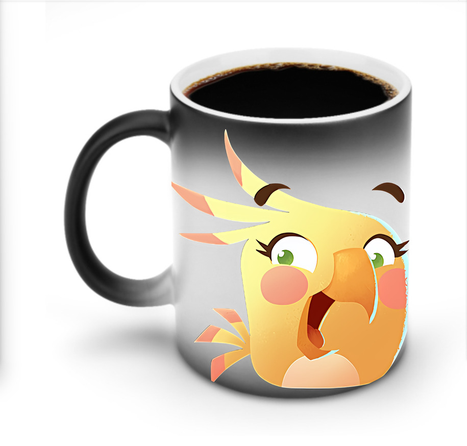 （画像用） Angry Birds アングリーバード 温度変色マグカップ