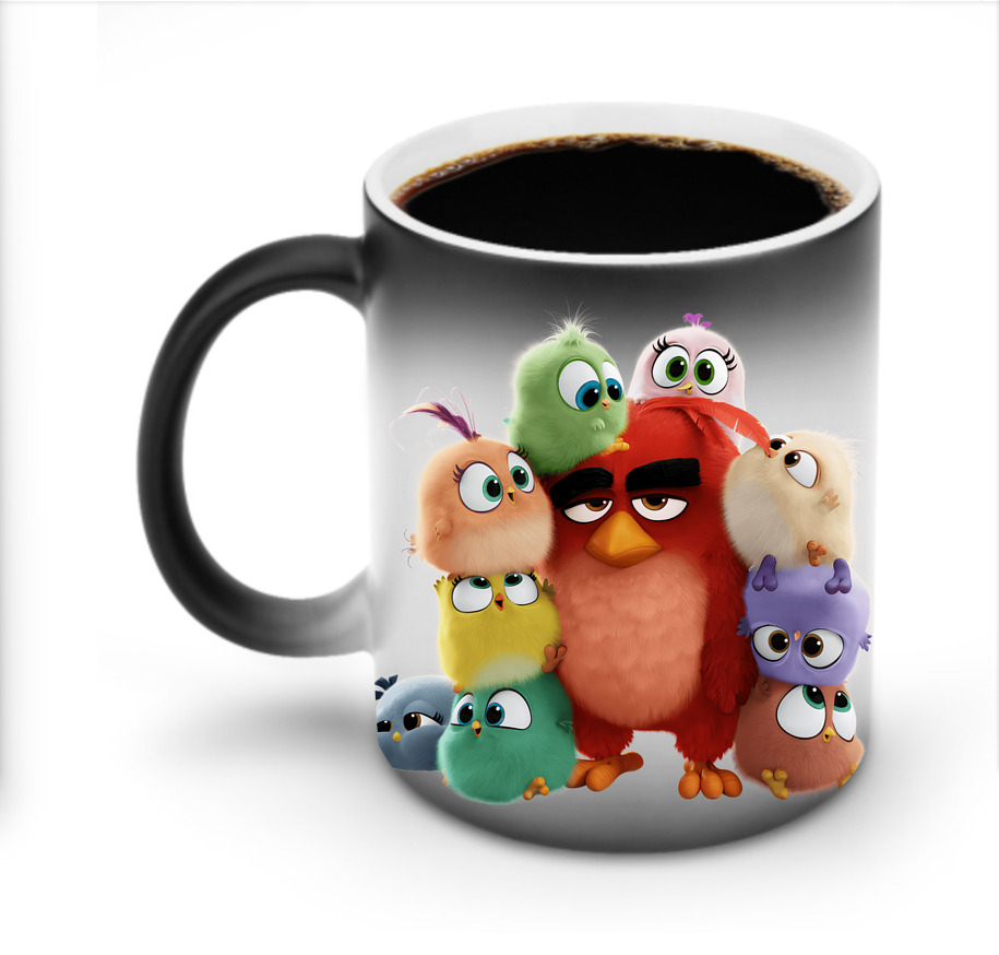 （画像用） Angry Birds アングリーバード 温度変色マグカップ