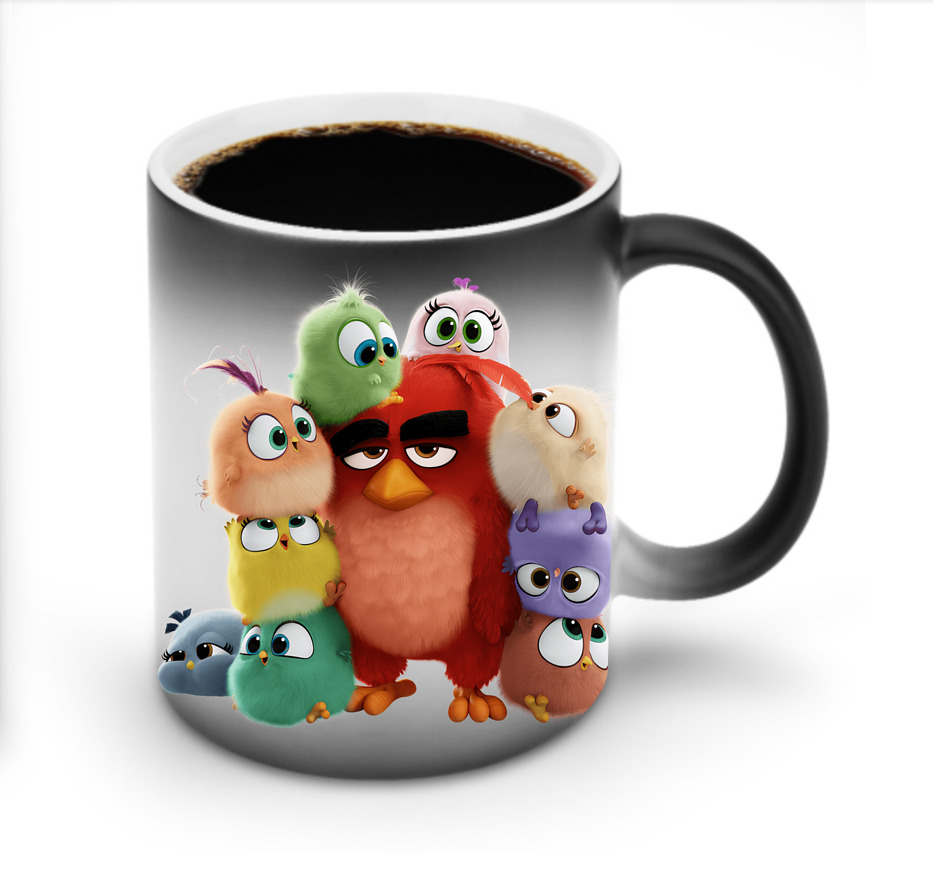 （画像用） Angry Birds アングリーバード 温度変色マグカップ