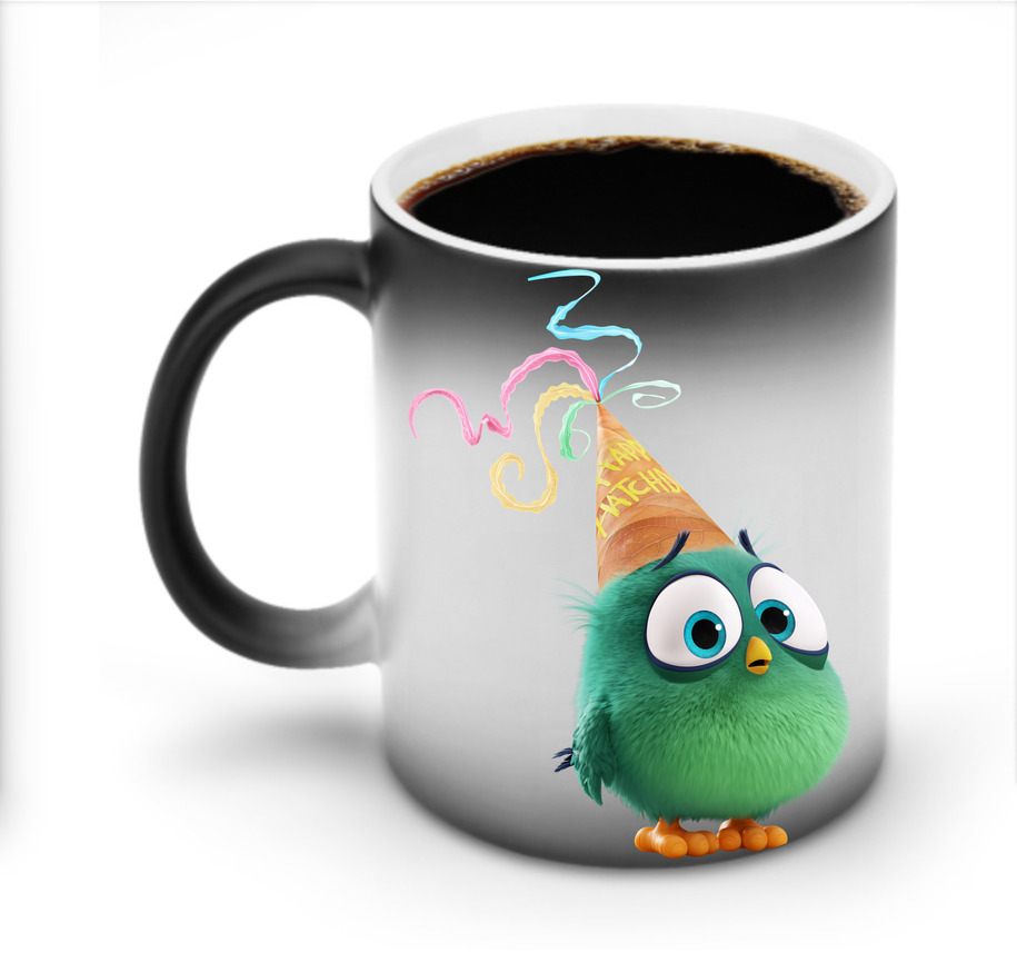 （画像用） Angry Birds アングリーバード 温度変色マグカップ