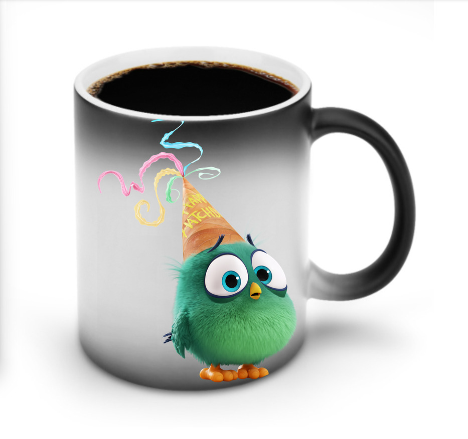 （画像用） Angry Birds アングリーバード 温度変色マグカップ