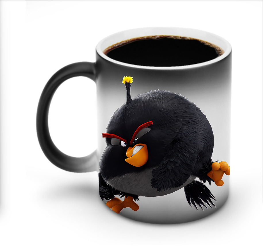 （画像用） Angry Birds アングリーバード 温度変色マグカップ