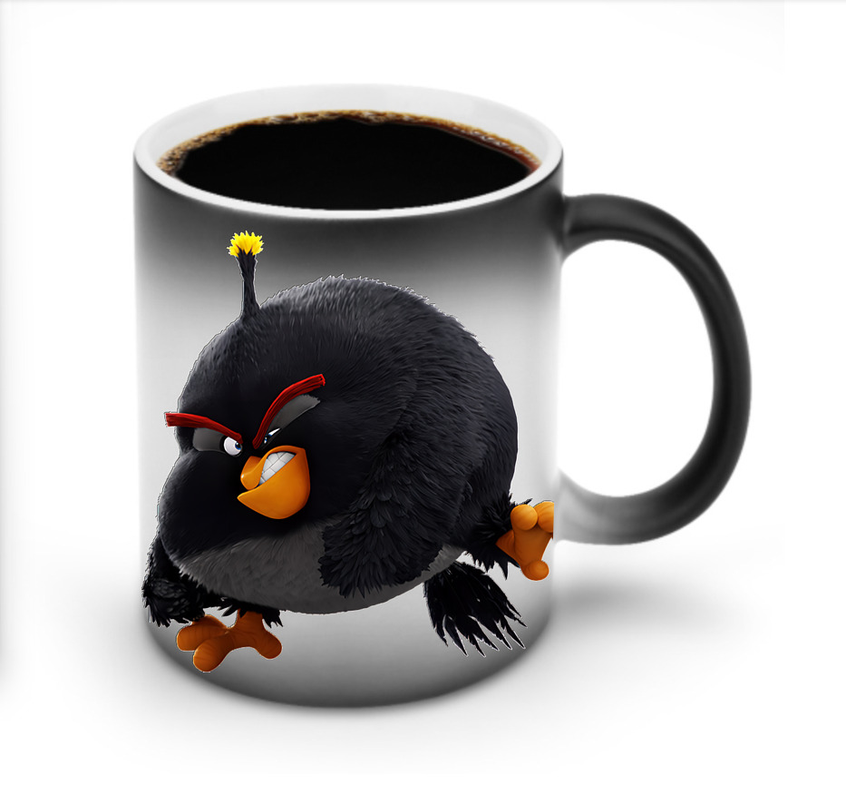 （画像用） Angry Birds アングリーバード 温度変色マグカップ
