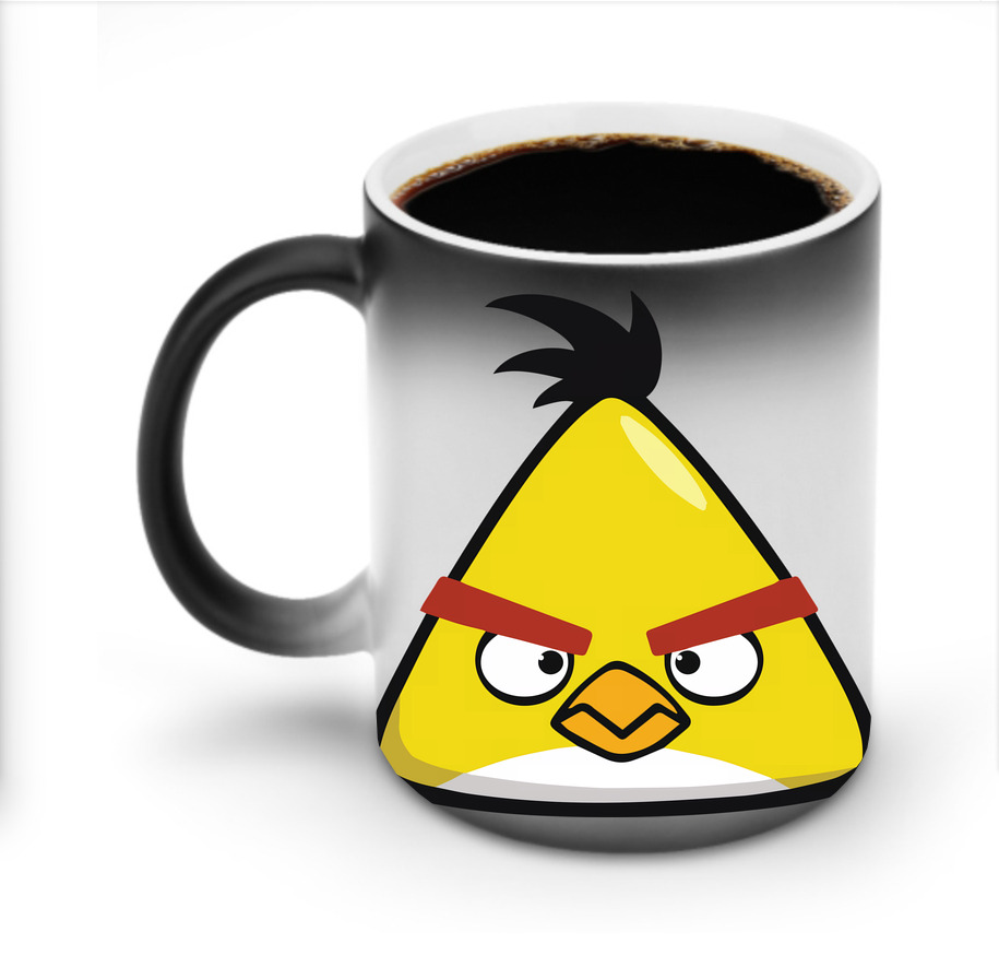 （画像用） Angry Birds アングリーバード 温度変色マグカップ