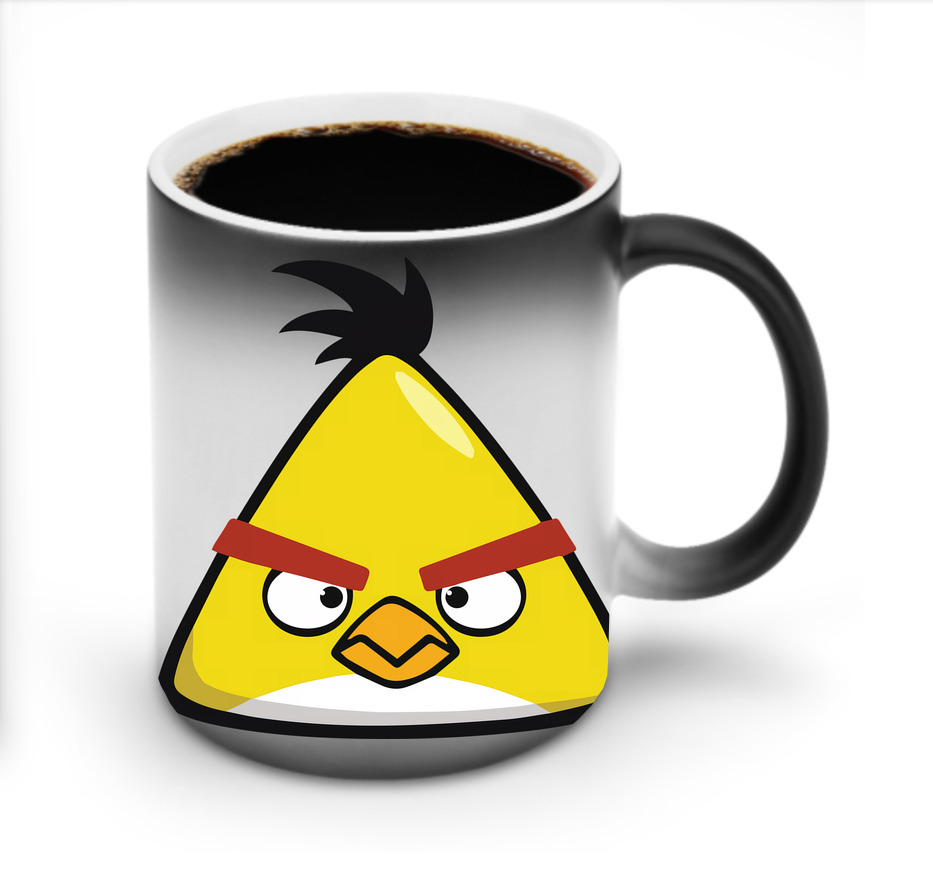 （画像用） Angry Birds アングリーバード 温度変色マグカップ