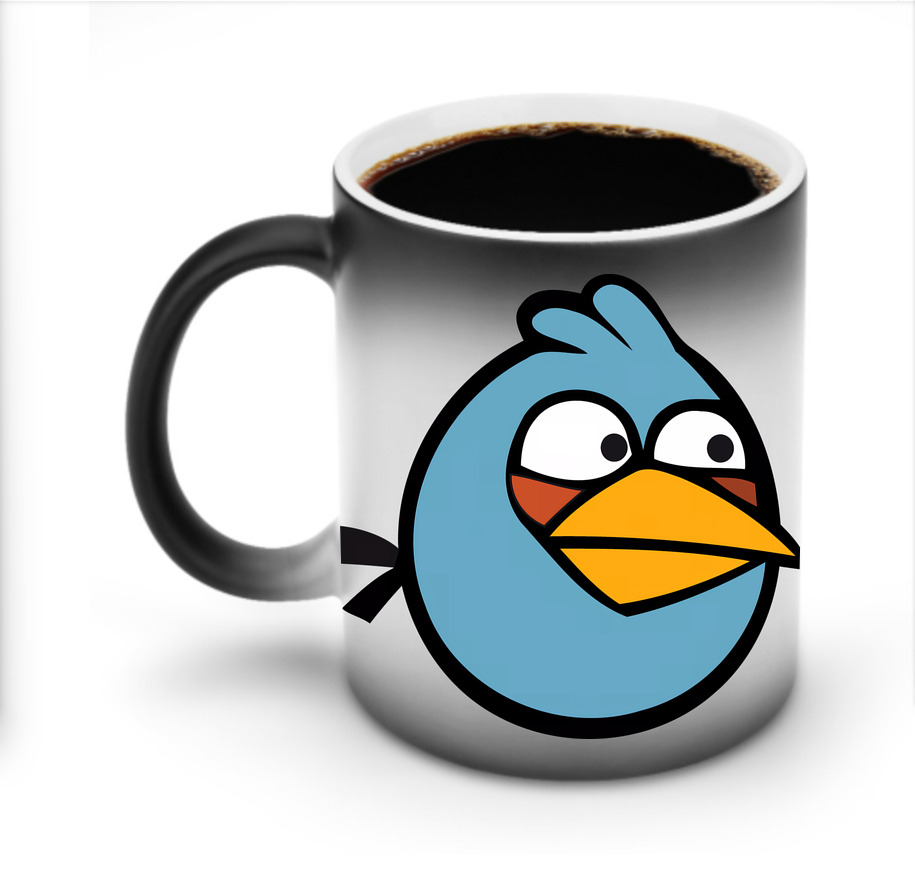 （画像用） Angry Birds アングリーバード 温度変色マグカップ