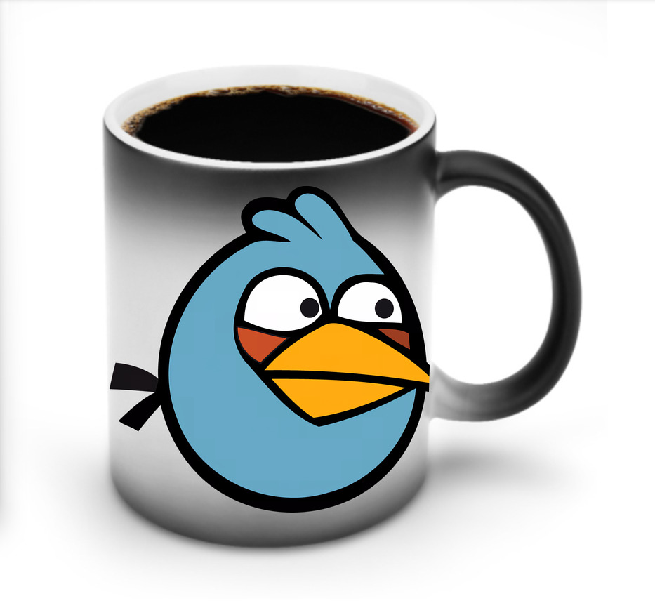 （画像用） Angry Birds アングリーバード 温度変色マグカップ