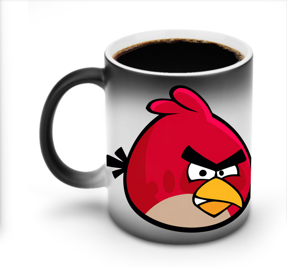 （画像用） Angry Birds アングリーバード 温度変色マグカップ