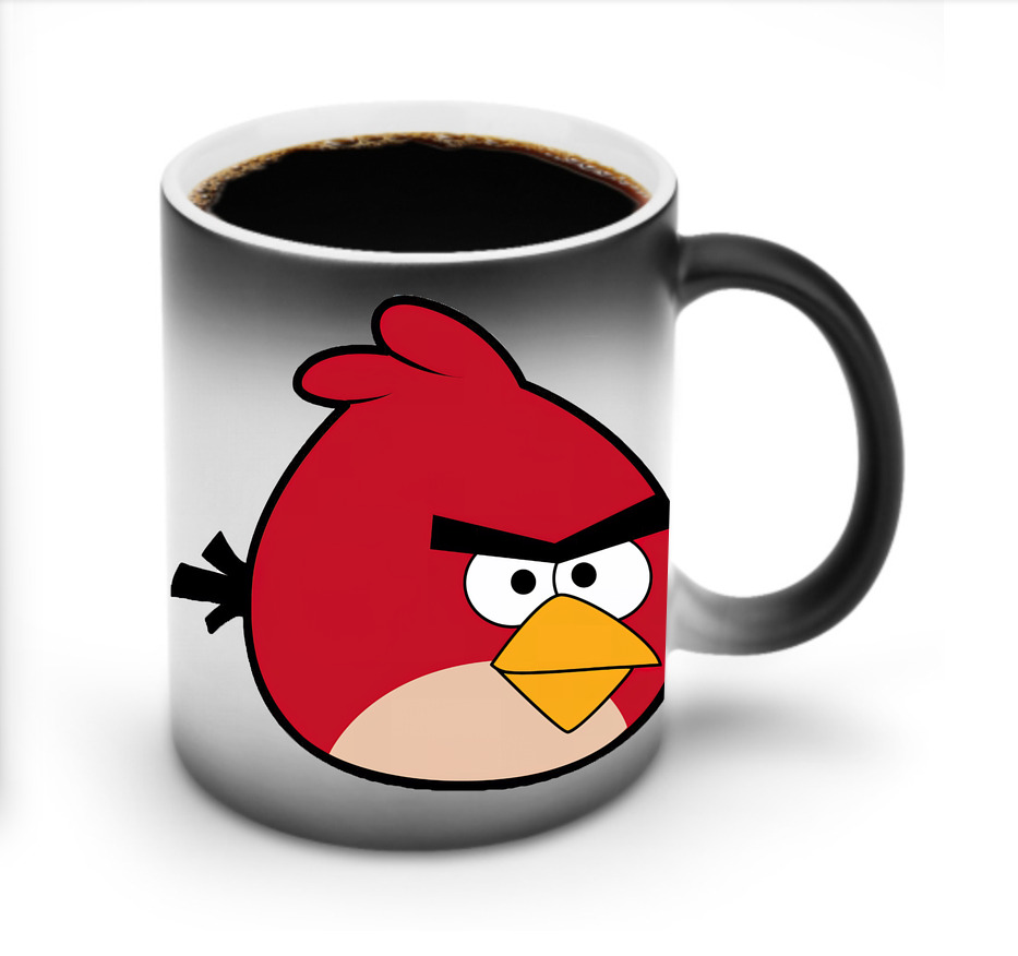 （画像用） Angry Birds アングリーバード 温度変色マグカップ