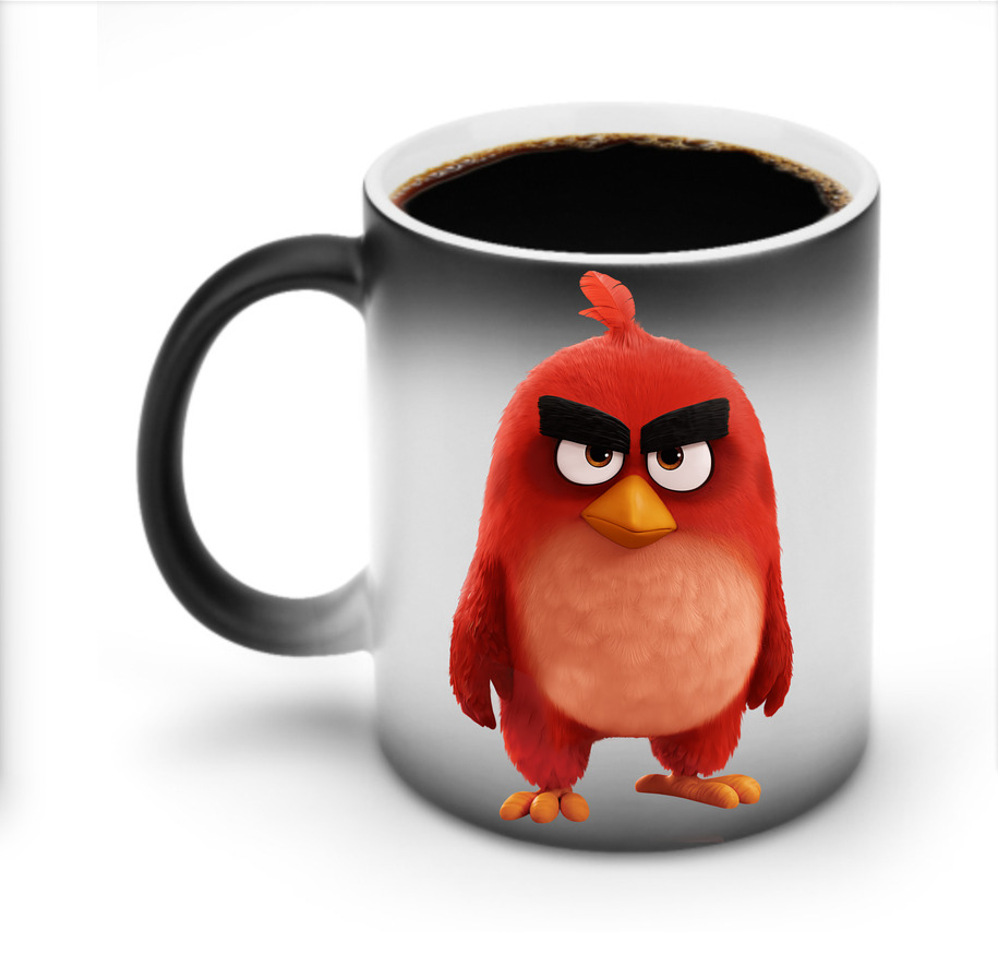 （画像用） Angry Birds アングリーバード 温度変色マグカップ