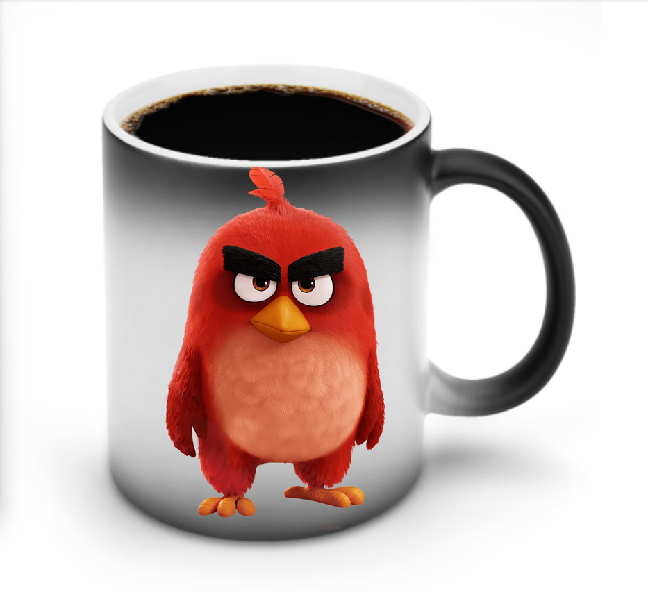 （画像用） Angry Birds アングリーバード 温度変色マグカップ