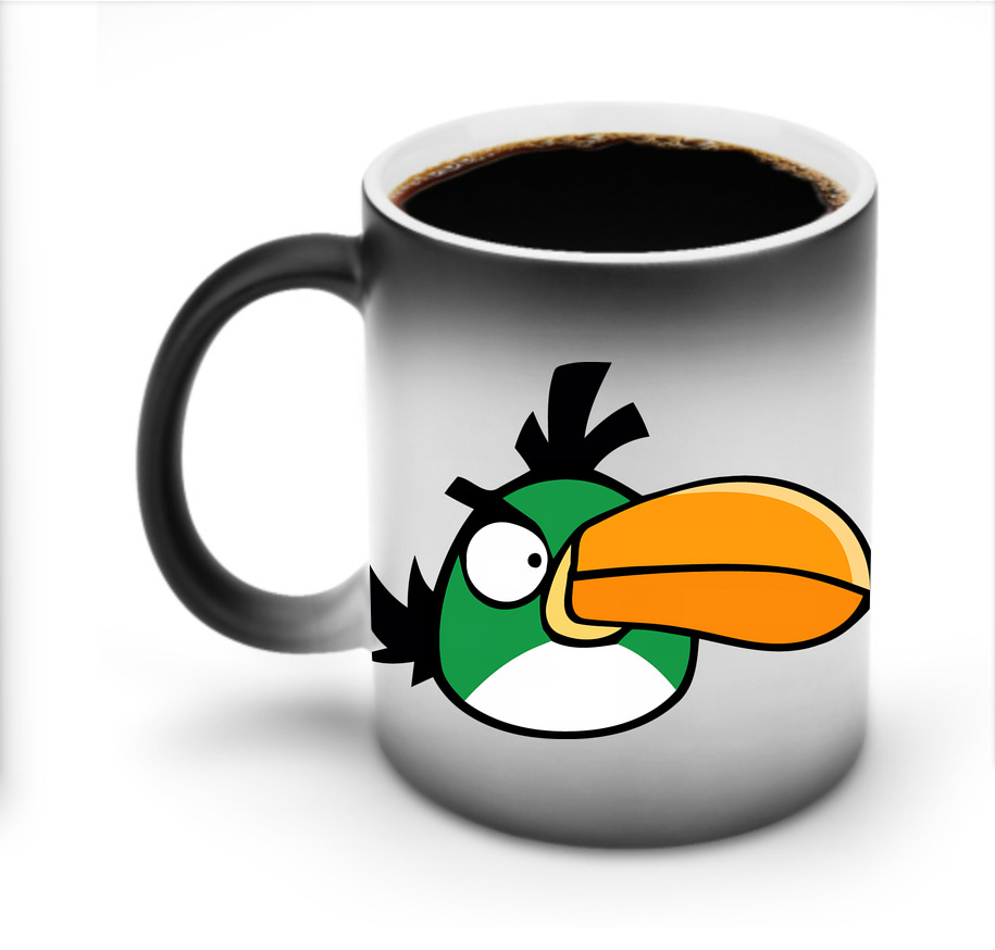（画像用） Angry Birds アングリーバード 温度変色マグカップ