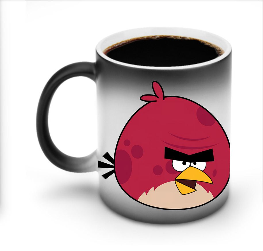 （画像用） Angry Birds アングリーバード 温度変色マグカップ