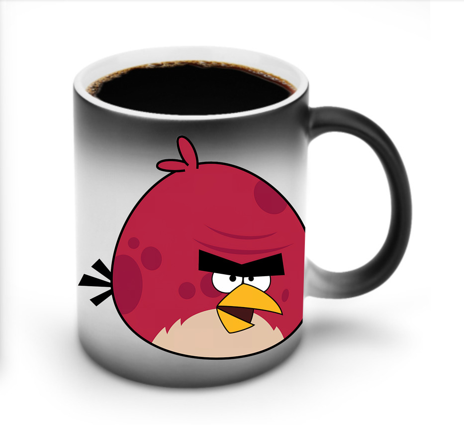 （画像用） Angry Birds アングリーバード 温度変色マグカップ