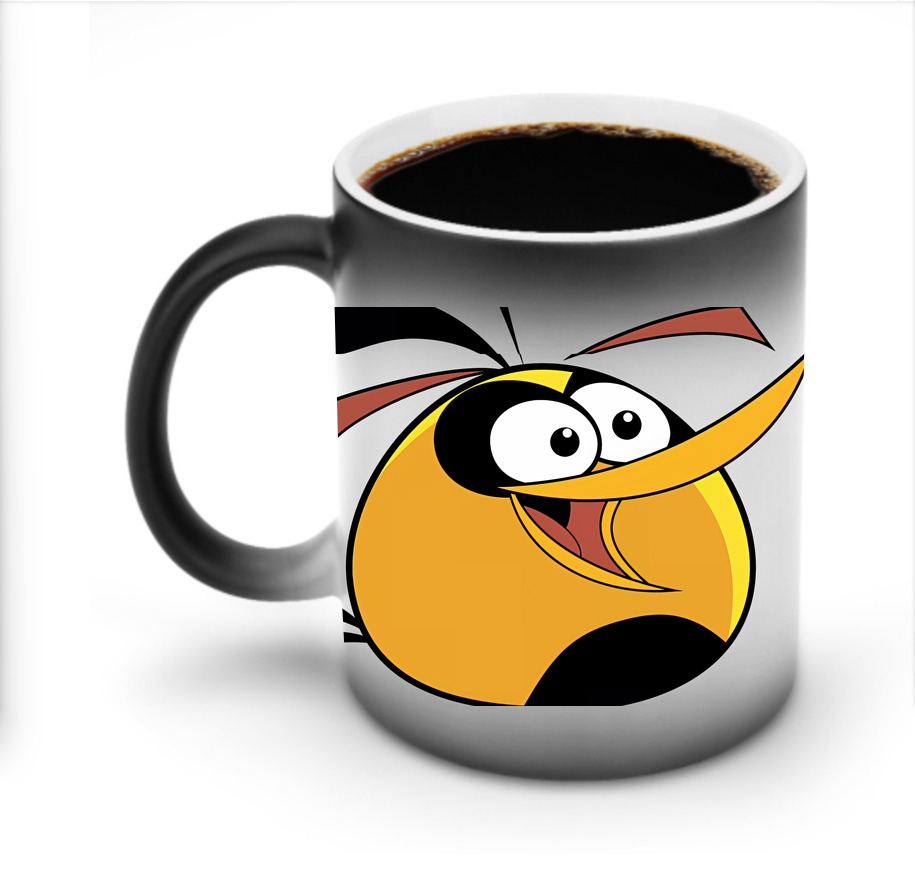 （画像用） Angry Birds アングリーバード 温度変色マグカップ