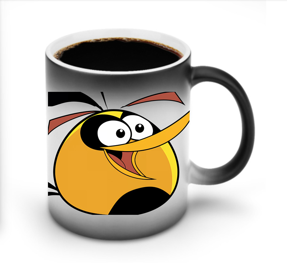 （画像用） Angry Birds アングリーバード 温度変色マグカップ