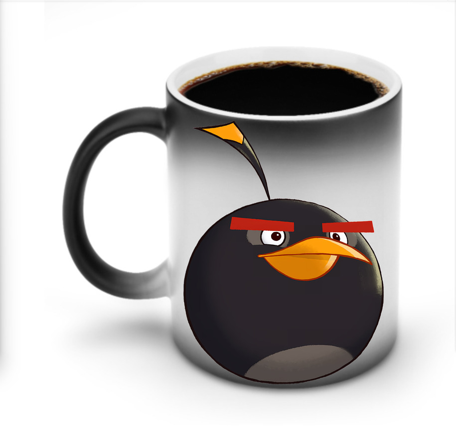（画像用） Angry Birds アングリーバード 温度変色マグカップ