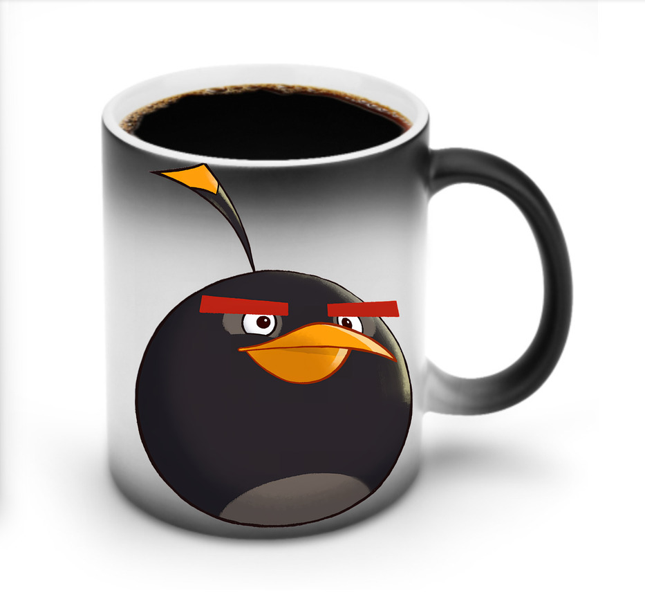 （画像用） Angry Birds アングリーバード 温度変色マグカップ