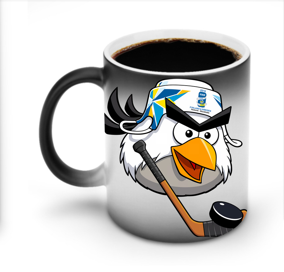 （画像用） Angry Birds アングリーバード 温度変色マグカップ
