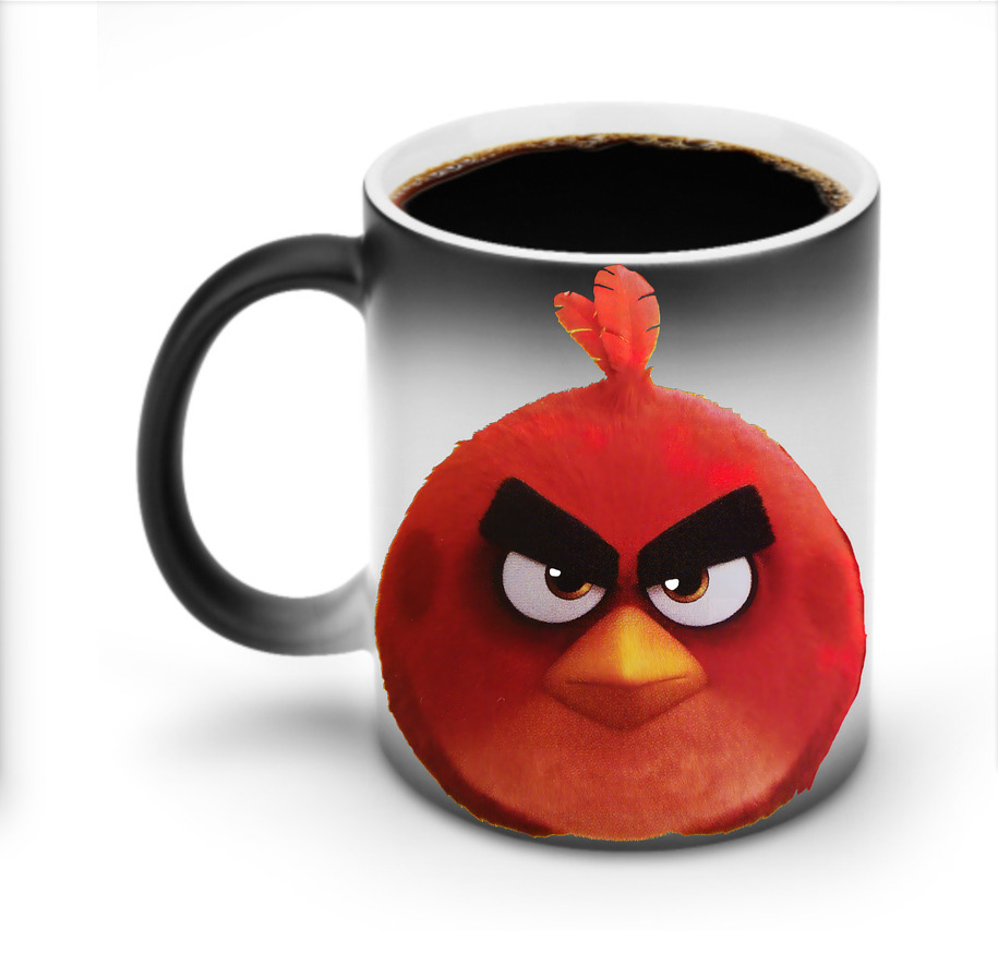（画像用） Angry Birds アングリーバード 温度変色マグカップ