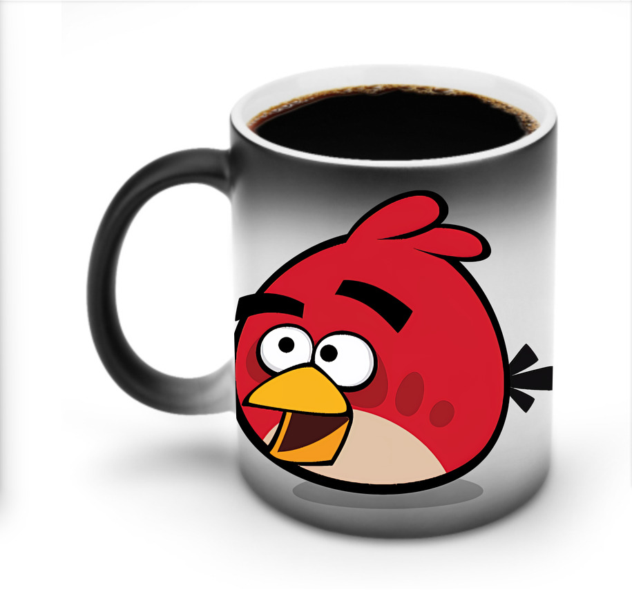 （画像用） Angry Birds アングリーバード 温度変色マグカップ