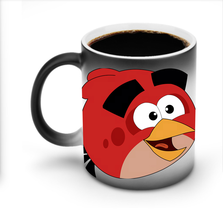 （画像用） Angry Birds アングリーバード 温度変色マグカップ