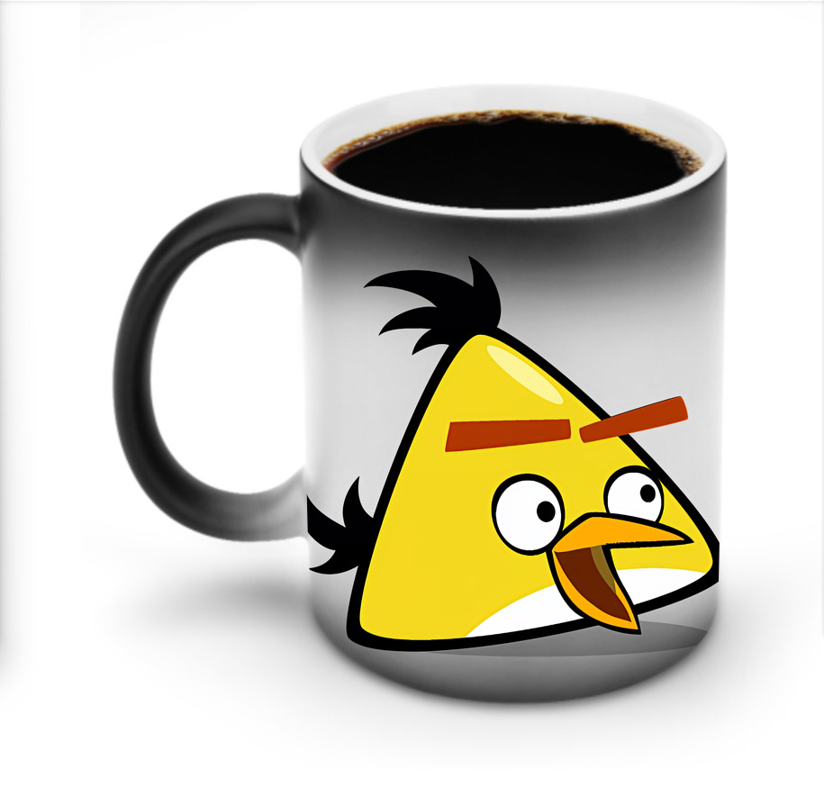 （画像用） Angry Birds アングリーバード 温度変色マグカップ