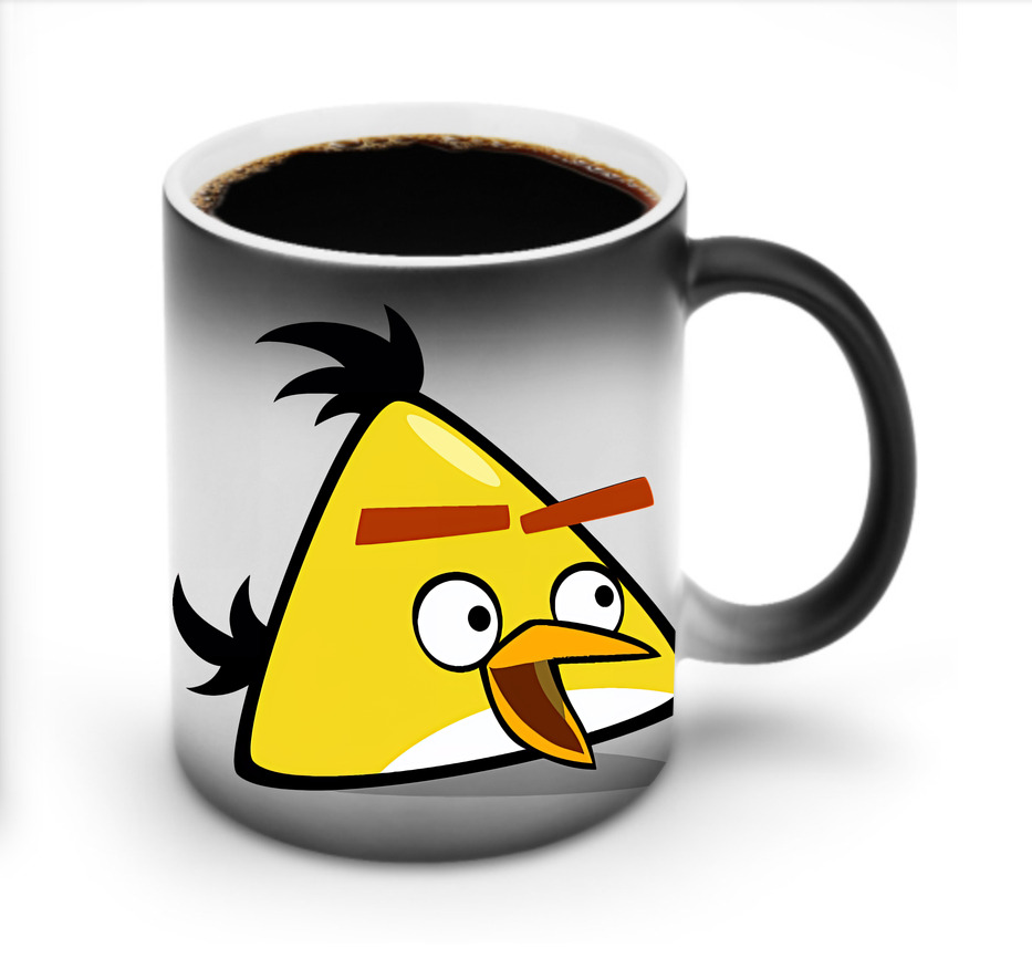 （画像用） Angry Birds アングリーバード 温度変色マグカップ