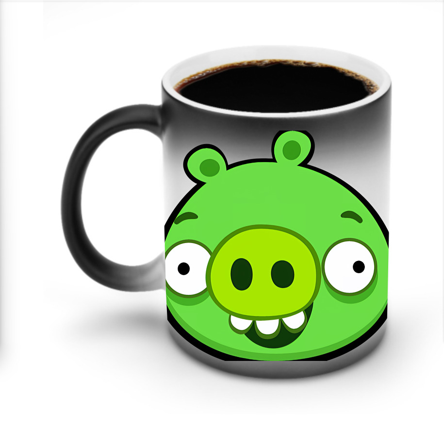 （画像用） Angry Birds アングリーバード 温度変色マグカップ