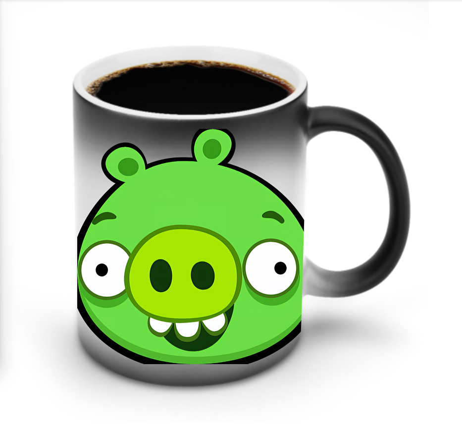 （画像用） Angry Birds アングリーバード 温度変色マグカップ