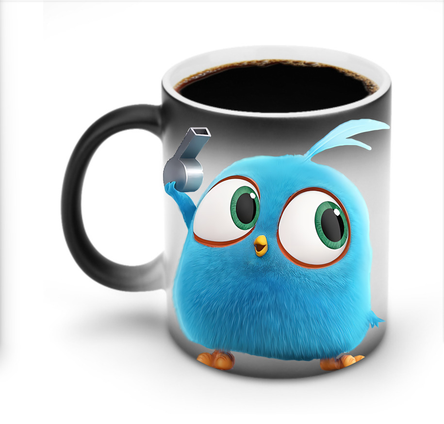 （画像用） Angry Birds アングリーバード 温度変色マグカップ