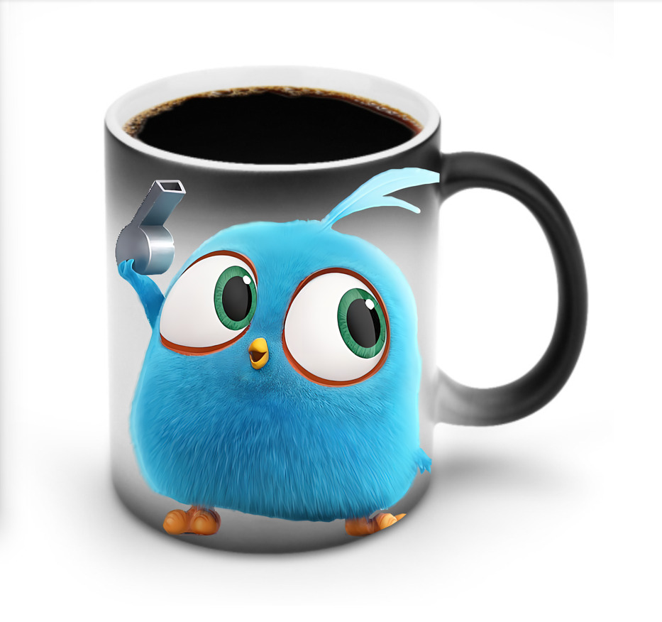 （画像用） Angry Birds アングリーバード 温度変色マグカップ