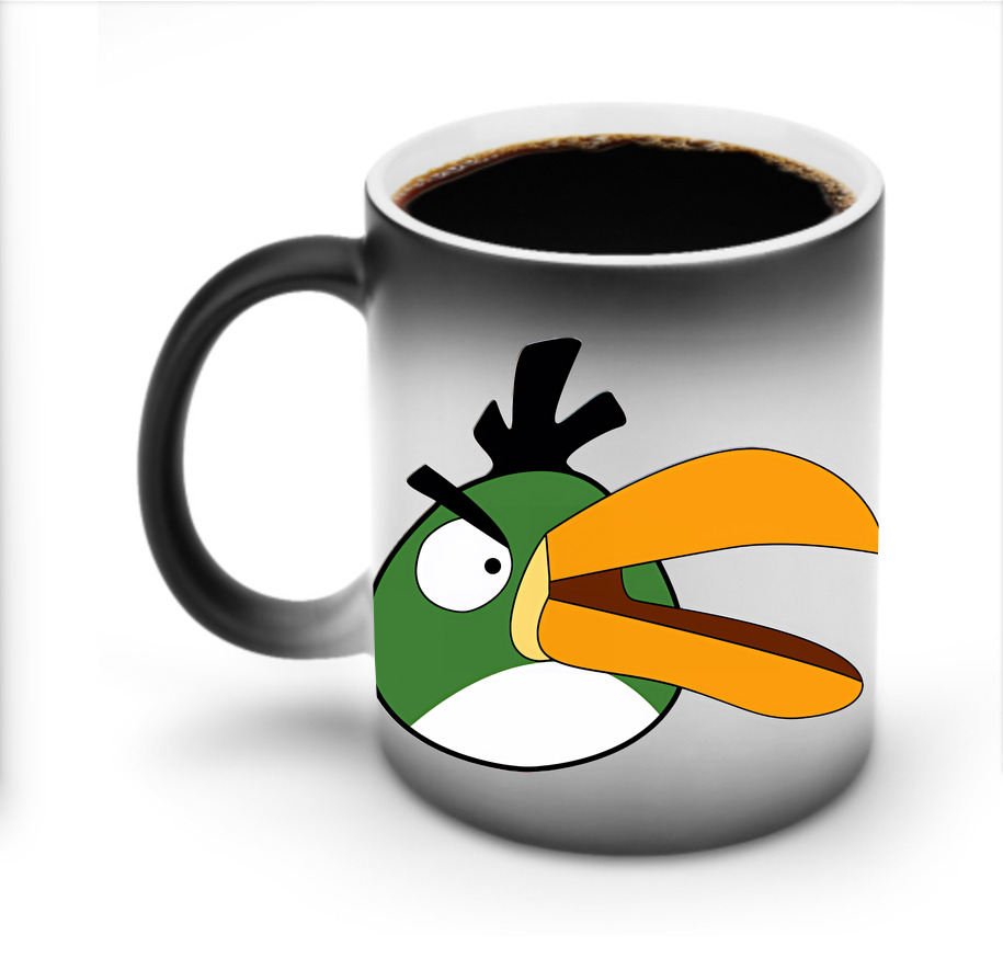 （画像用） Angry Birds アングリーバード 温度変色マグカップ
