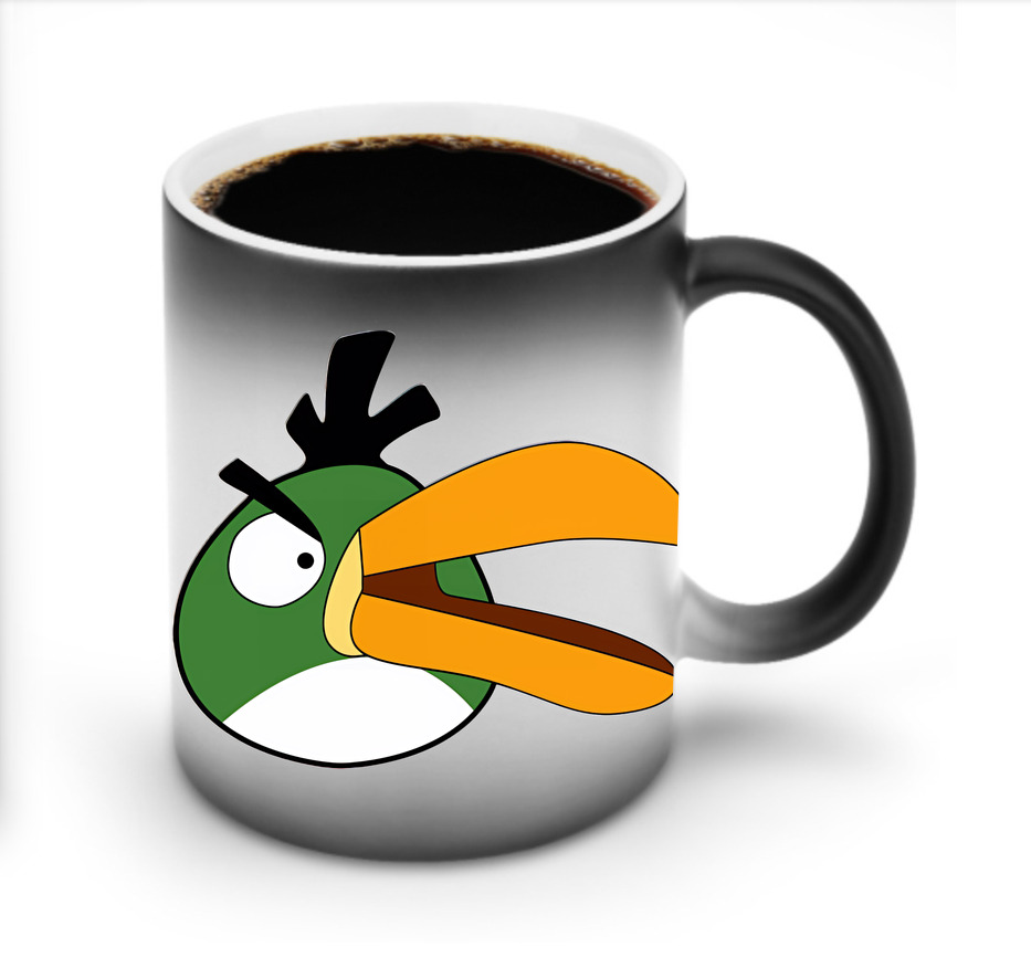 （画像用） Angry Birds アングリーバード 温度変色マグカップ