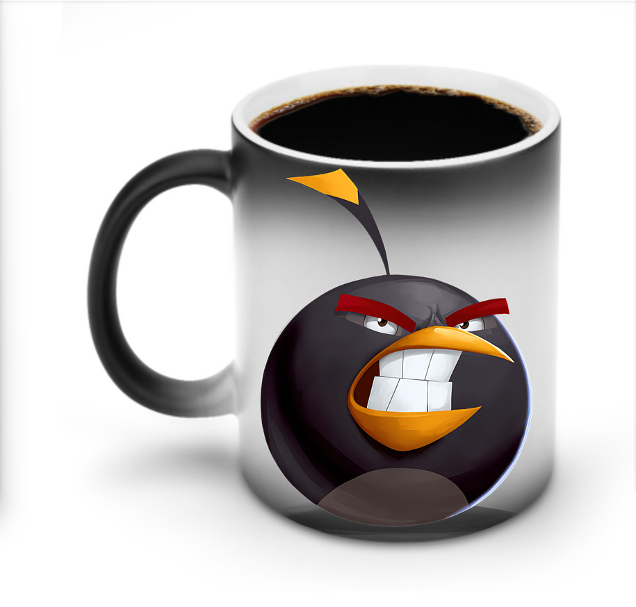 （画像用） Angry Birds アングリーバード 温度変色マグカップ