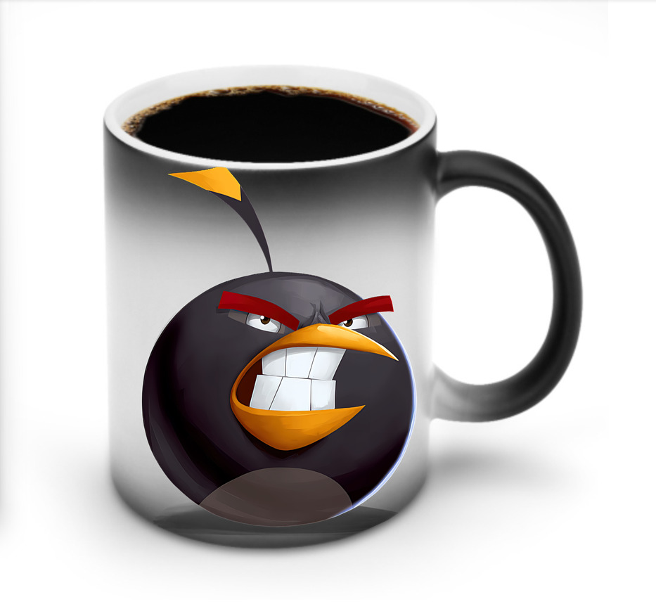 （画像用） Angry Birds アングリーバード 温度変色マグカップ