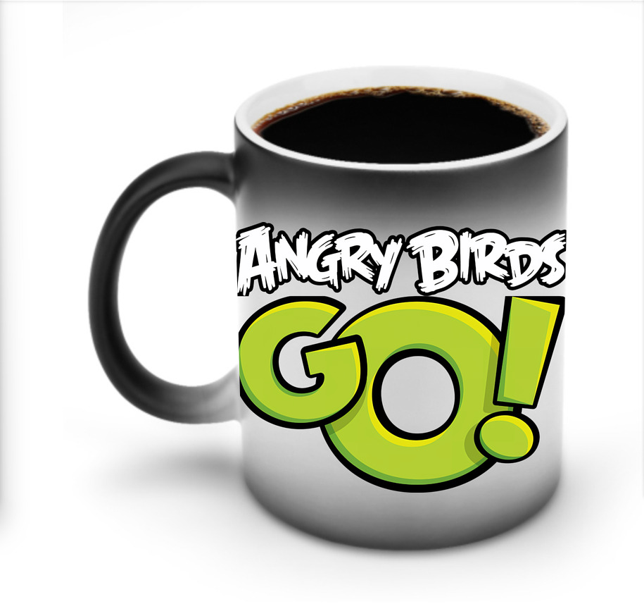 （画像用） Angry Birds アングリーバード 温度変色マグカップ