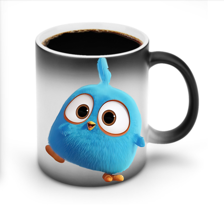 （画像用） Angry Birds アングリーバード 温度変色マグカップ