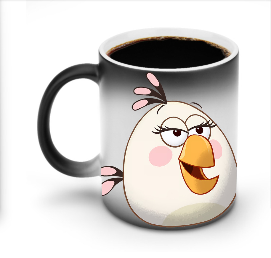 （画像用） Angry Birds アングリーバード 温度変色マグカップ